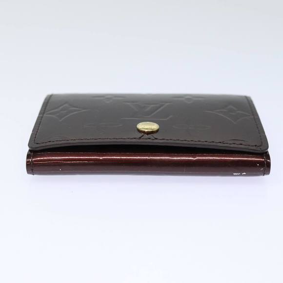 LOUIS VUITTON Vernis Anvelop Cult De Vuitto Case Amarante M91409 LV Auth am6684 - Picture 6 of 16